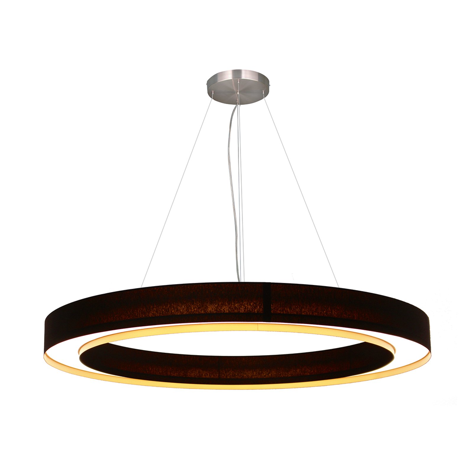 Ringformet LED pendellampe Cloud 60 cm