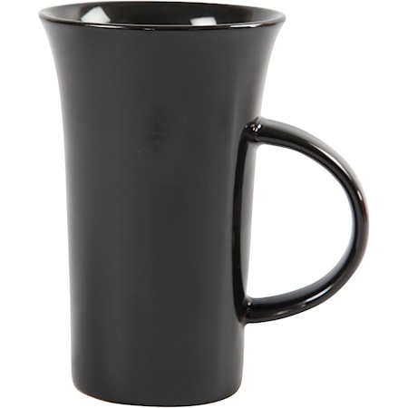 Krus med håndtak, H: 15 cm dia. 9,5 cm