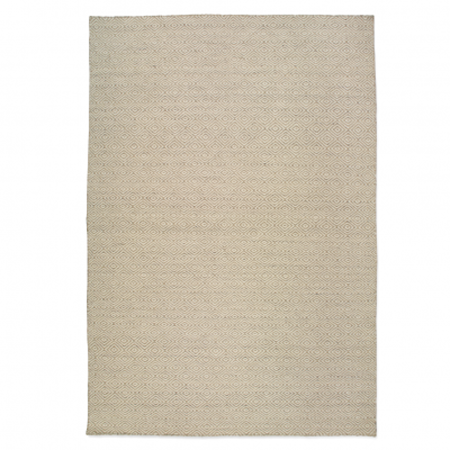 Goose Eye Natur/Vit 250x350 cm