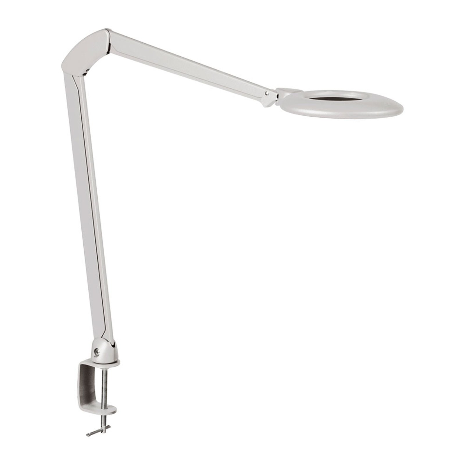 Ovelo LED-lampe for arbeidsplass med timer, hvit