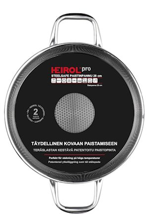 Steelsafe stekpanna med to håndtak 28 cm