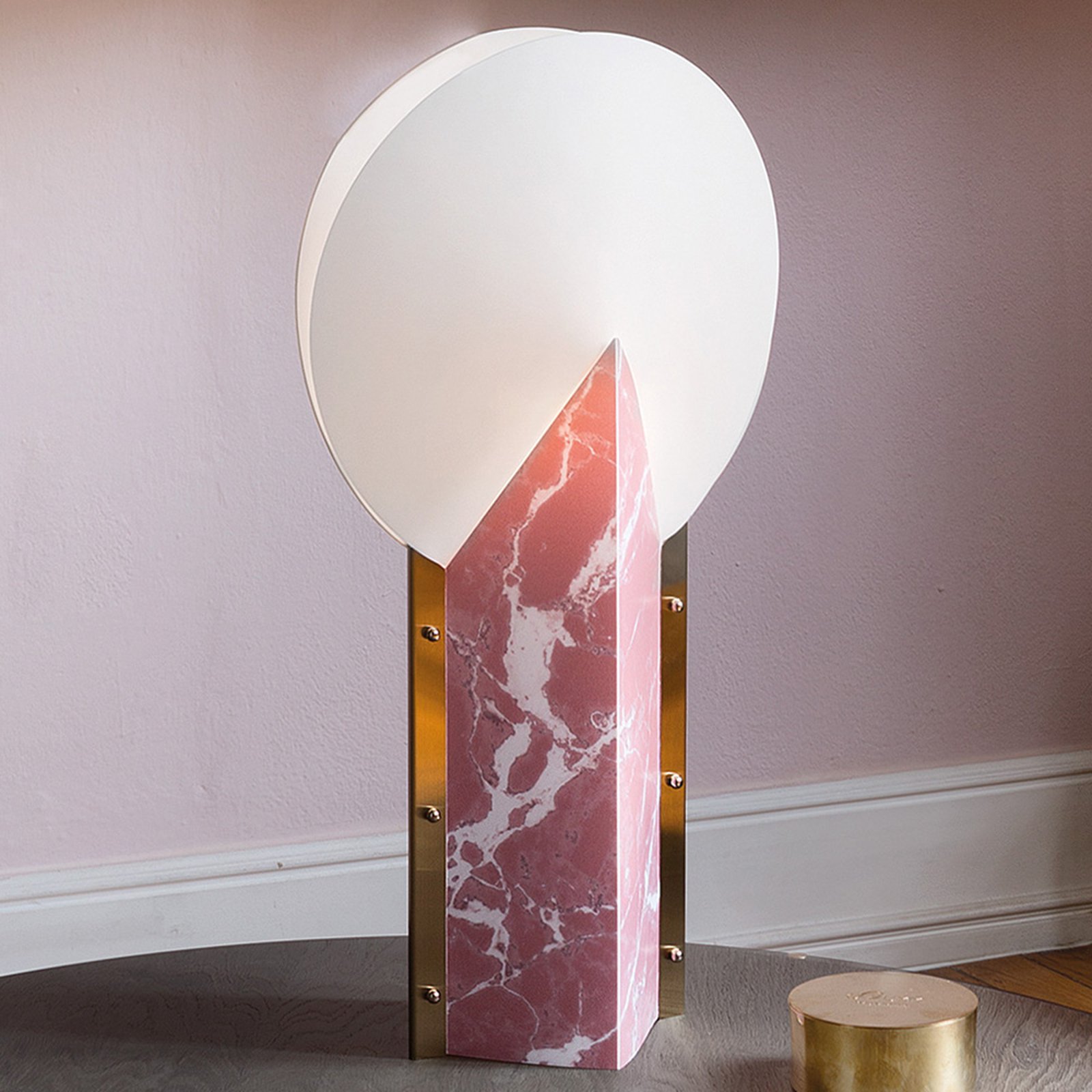 Slamp Moon 25th Anniversary bordlampe rosa