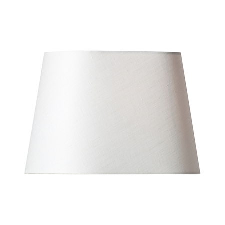 Basic Oval Lampeskjerm Hvit 38 cm