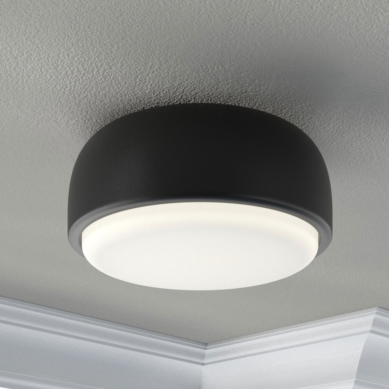 Rund designertaklampe Over Me, 30 cm