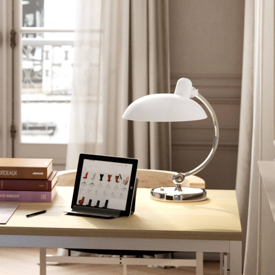 FRITZ HANSEN Kaiser Idell 6631-T Luxus blank hvit