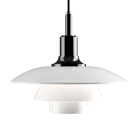 PH 3½-3 Pendel - Svart Metall/Glass