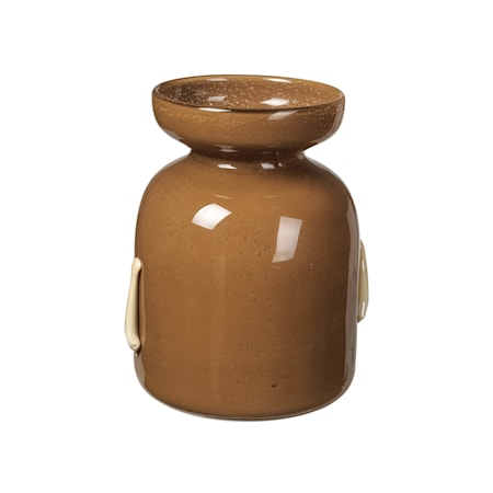 Vera Vase 30 cm Meerkat/Anise Flower Yellow