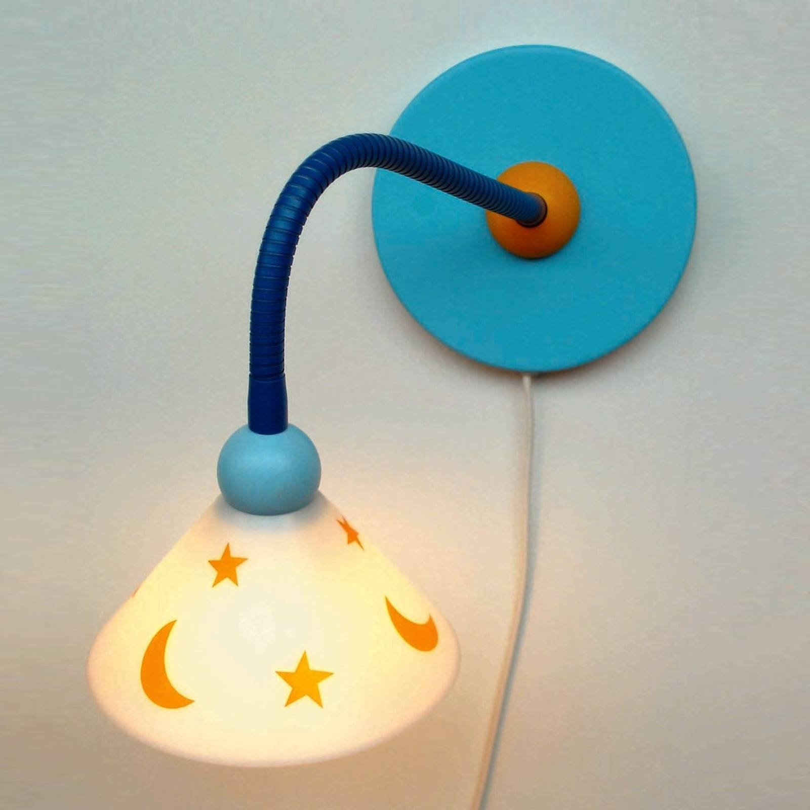 Bøyelig PRINS vegglampe til barnerommet