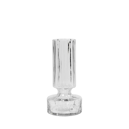Hyacint Vase Ø12 cm Klar