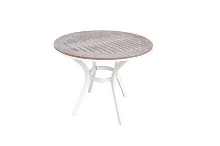 Alpha Spisebord Ø120 cm - Hvit