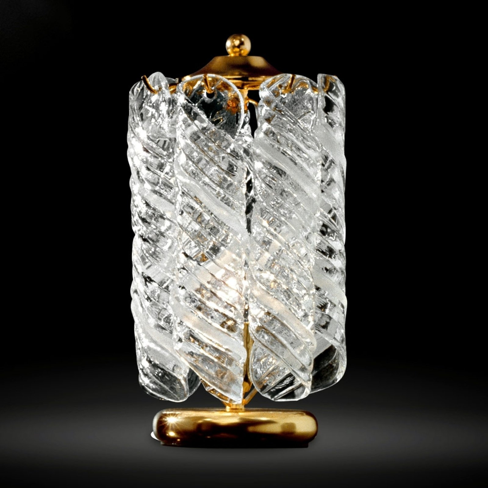 24 karat forgylt nattbordslampe Molle