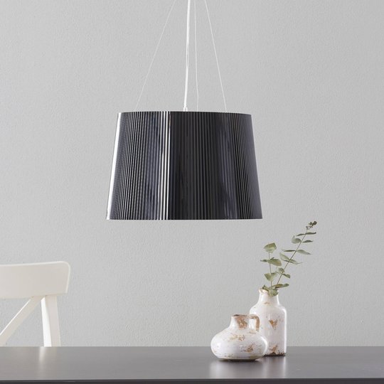 Kartell Gè – LED-pendellampe, svart, gyllen