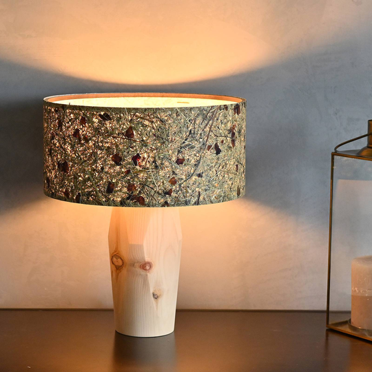 LeuchtNatur Pura LED-bordlampe furu/rose