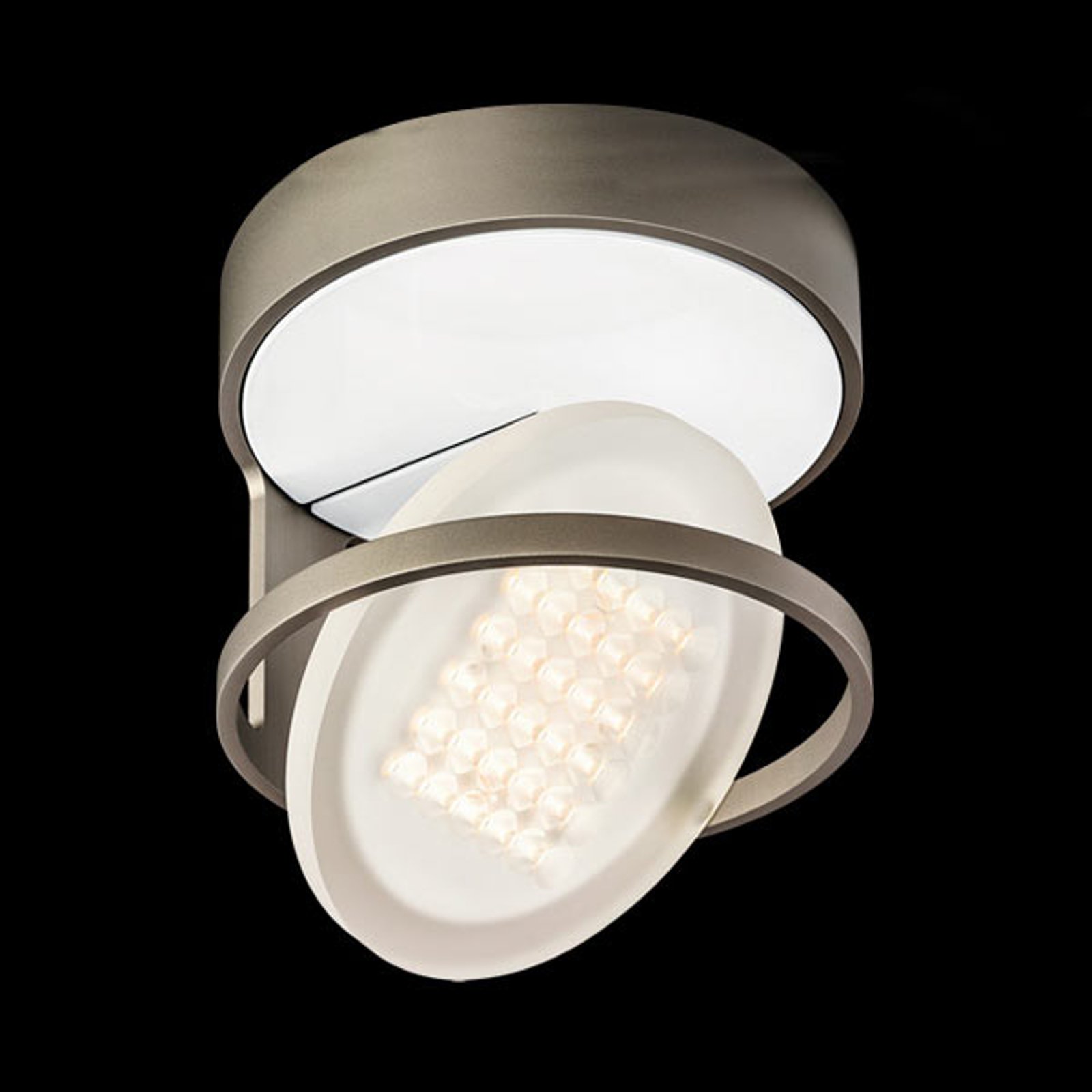 Nimbus Rim R 36 LED-taklampe, titangrå