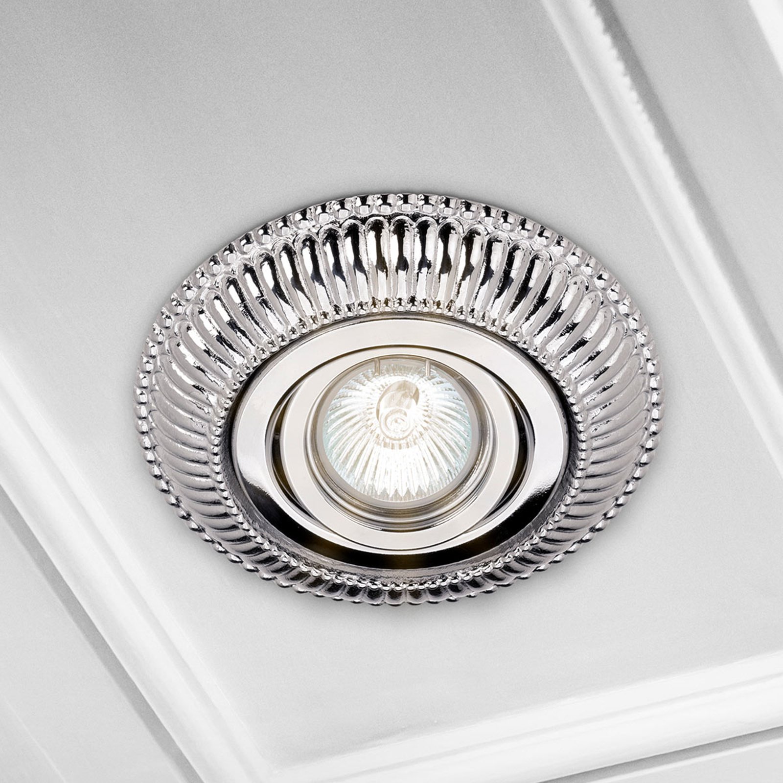 LED-innfellingsdownlight Lena, krom