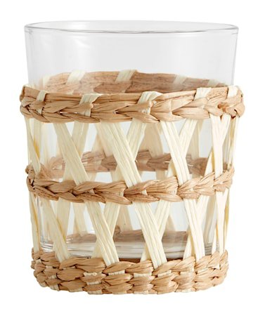 Weva Glass Natur/Hvit