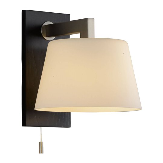 Lucande Rhea vegglampe med svart tre