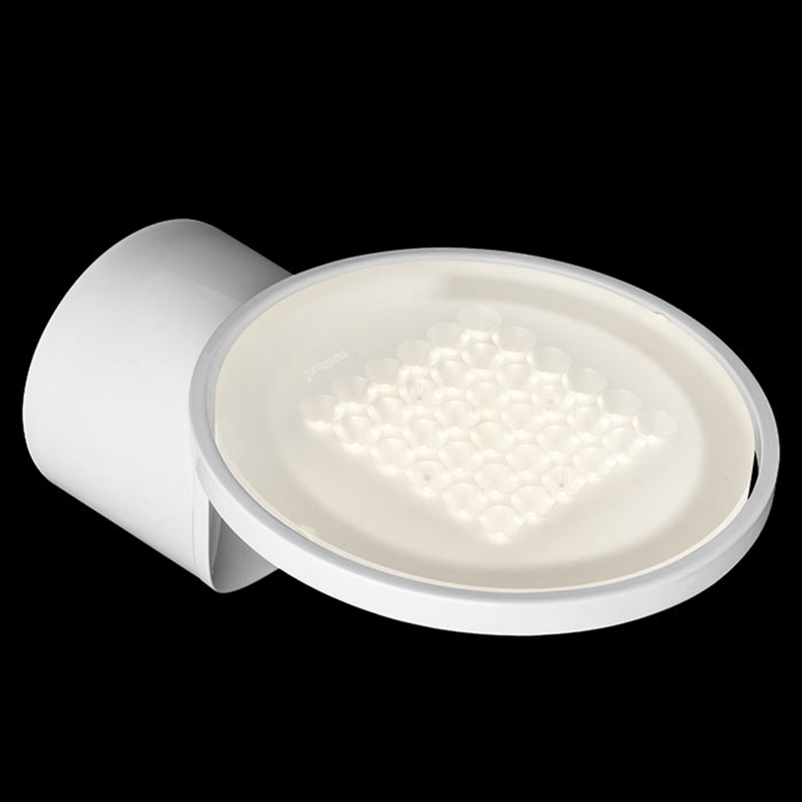 Nimbus Rim R 36 LED-vegglampe med dimmer, hvit