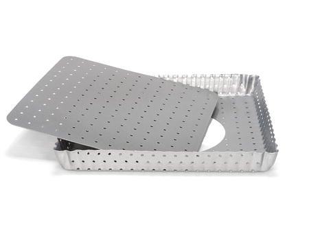 Silvertop Paiform Kvadrat 21x21 cm Sølv