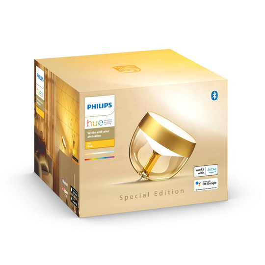 Philips Hue Iris WACA LED-bordlampe, gull
