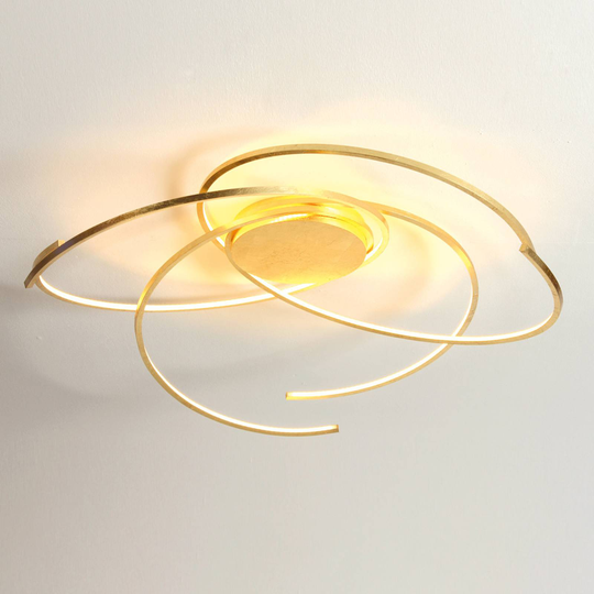 Escale Space – LED-taklampe, 80 cm, bladgull