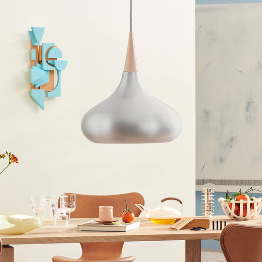FRITZ HANSEN Orient P3 pendel alu/eik Ø 50 cm