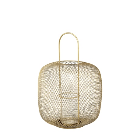Boden Lykt 48 cm Messingfarget