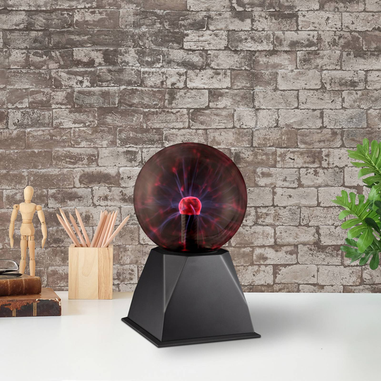 Bordlampe Plasma med flimrende lyseffekter