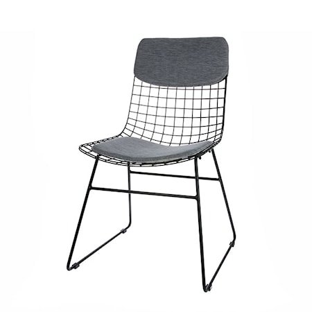 Wire Stol Comfort Kit Grå