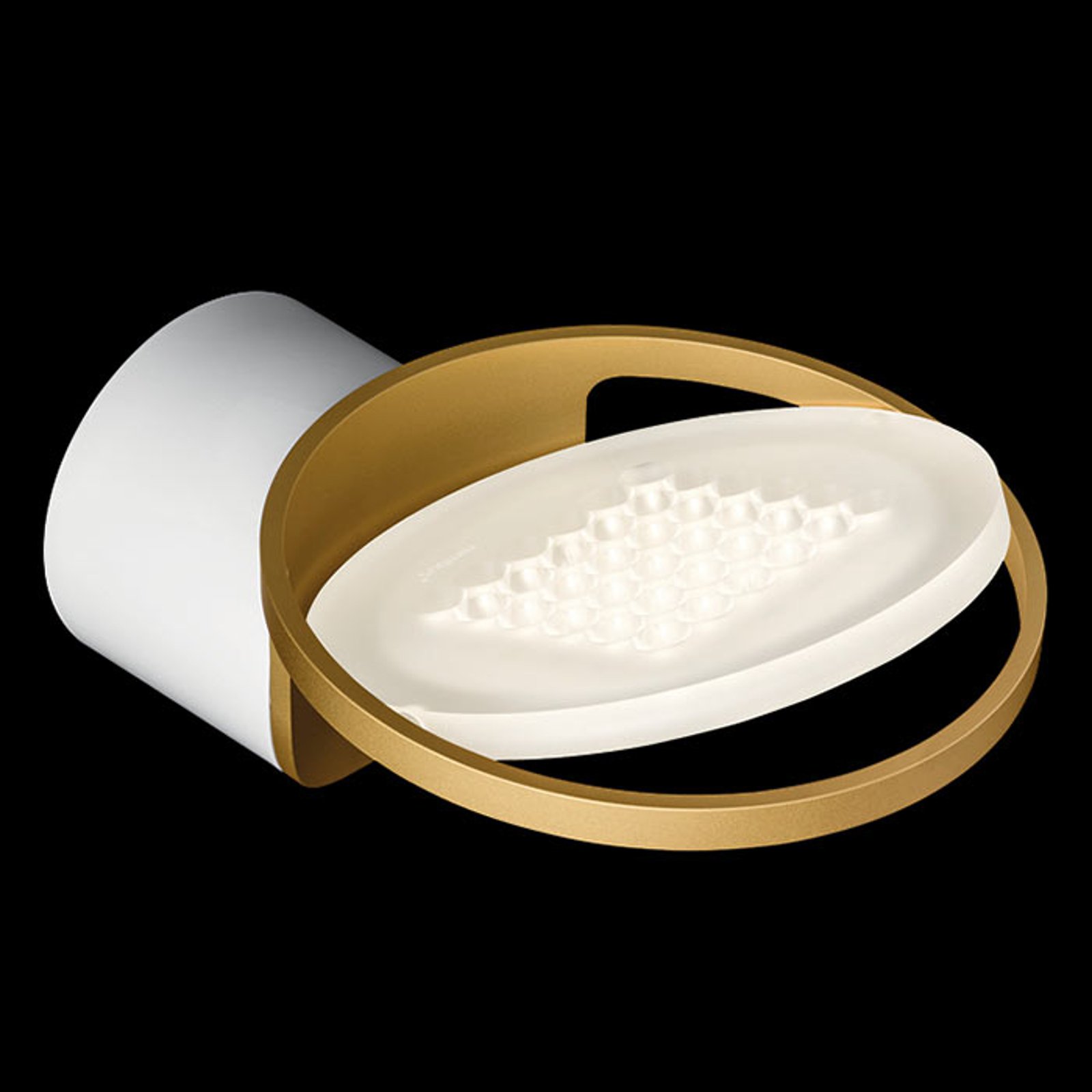 Nimbus Rim R 36 LED-vegglampe med dimmer, gull