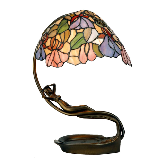Lekker bordlampe Eve i Tiffany-stil