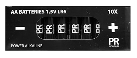 Batteri 10pack Power Alkaline AA