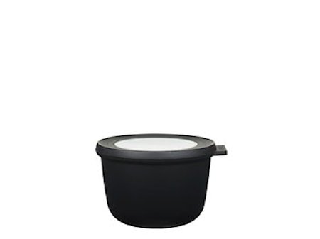 Skål m/låg Cirqula 500 black