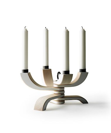 Nordic Light 4-armet Lysestake Hvit