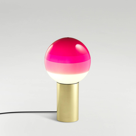 MARSET Dipping Light S bordlampe rosa/messing
