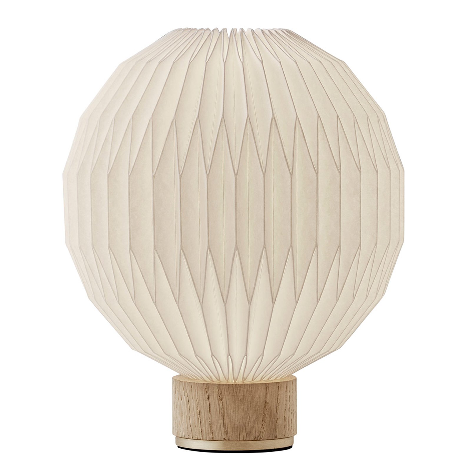 LE KLINT 375 bordlampe, papirskjerm 25 cm