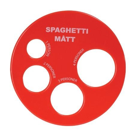 Spaghettimål Usorterte farger