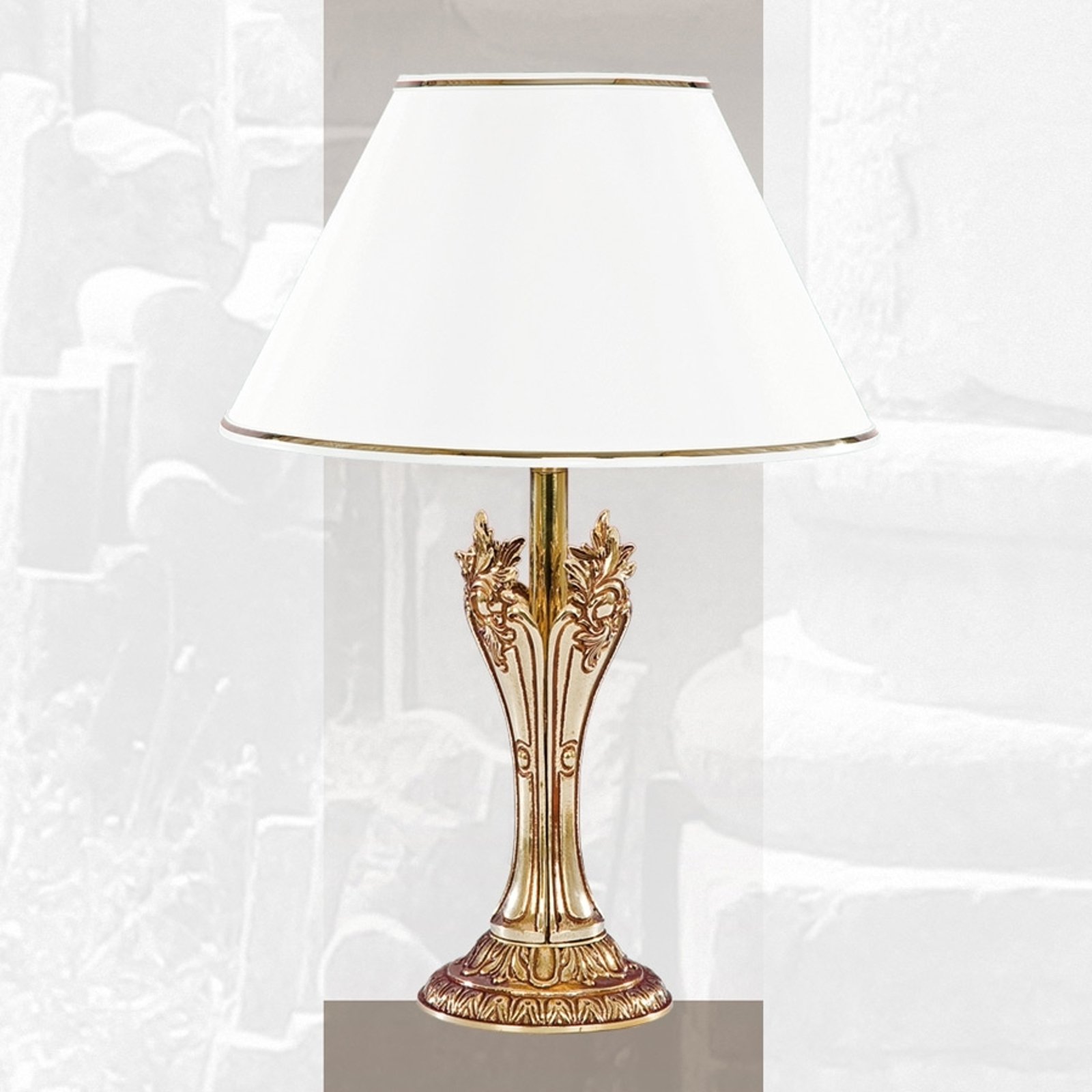 ROMA - grasiøs bordlampe