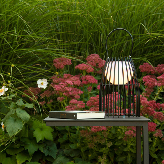 LED-bordlampe Fjara, svart