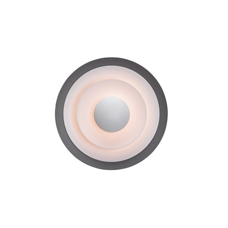 Diablo Vegglampe Grå/Blank svart LED 30 cm