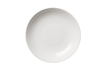 24 h Pastatallerken 24 cm hvit