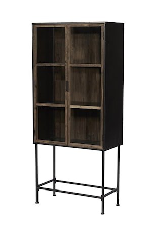 Dresden Skap Antikk/Natur 80 x 43 x 181 cm