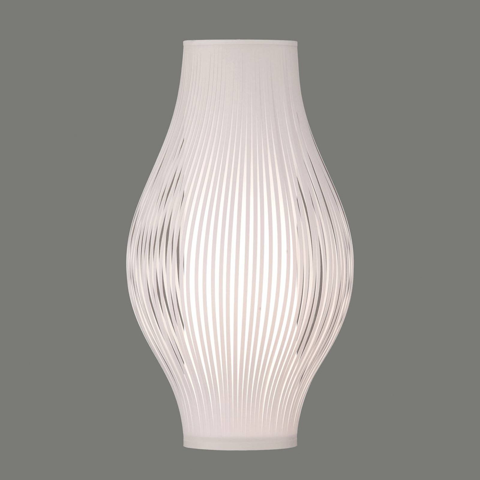 Bordlampe Murta, 51 cm, hvit