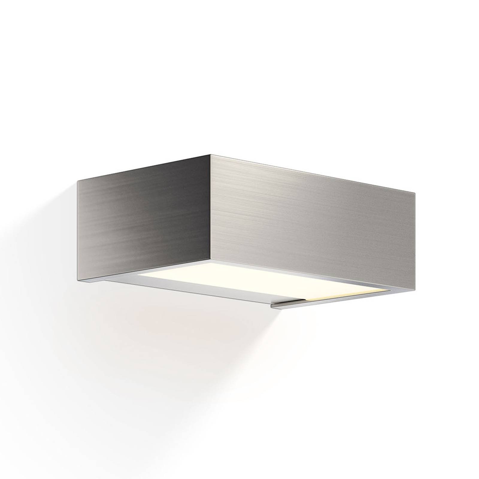 Decor Walther Box LED-vegglampe nikkel 2700 K 15cm