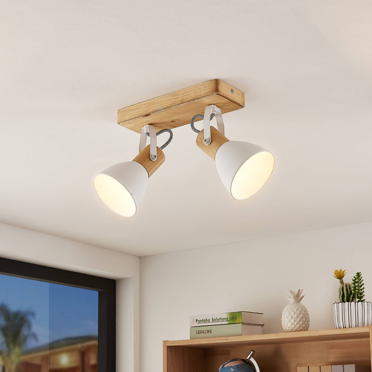 Lindby Merela taklampe, 2 lyskilder