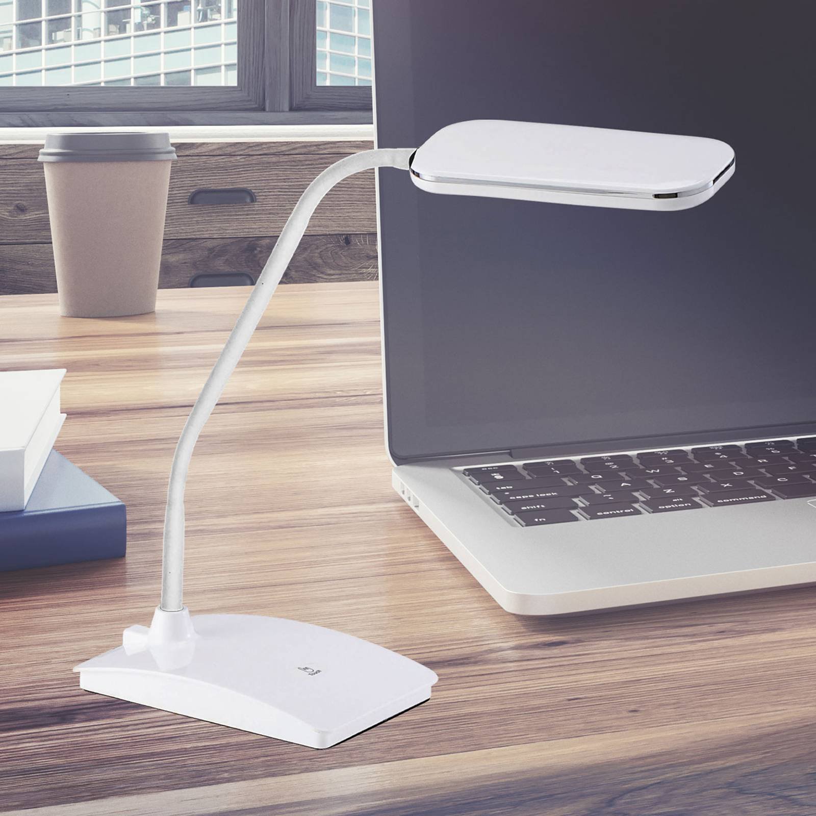 LED bordlampe Marla, hvit