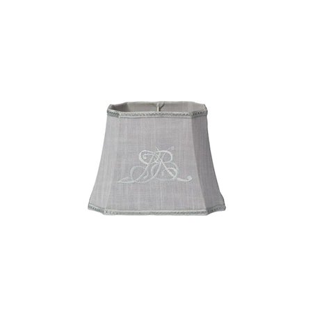 Lampeskjerm Plain Linen Grå