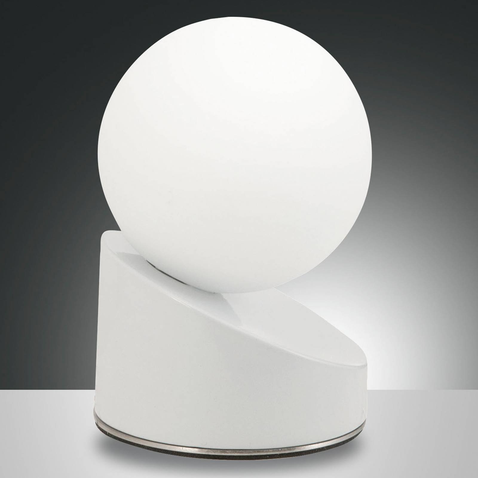 LED-bordlampe Gravity, hvit