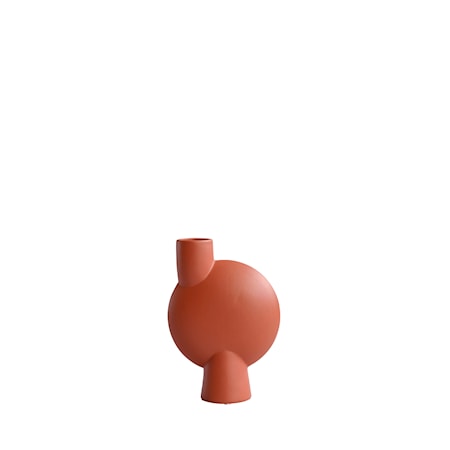 Sphere vase Bubl Medio, Cinnamon