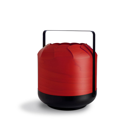 LZF Chou Short bordlampe dimbar, rød